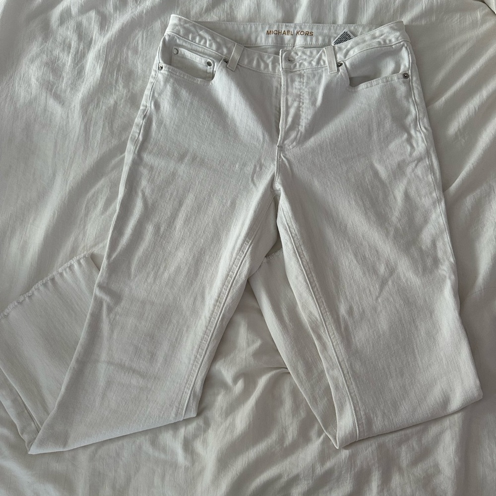Michael Kors white jeans